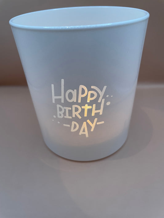 Happy Birthday Soy Wax Candle