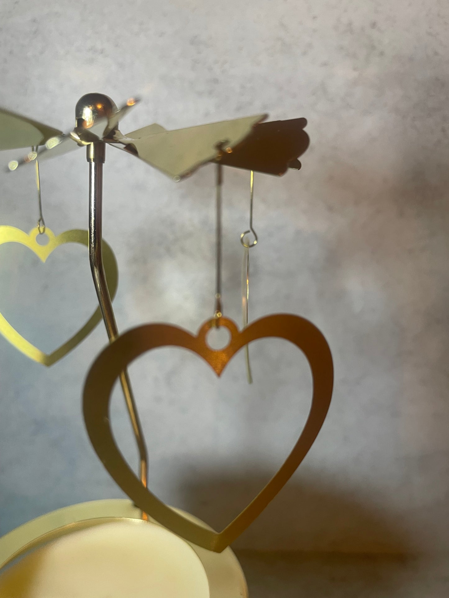 Rotating Heart 20cl Candle Carousel