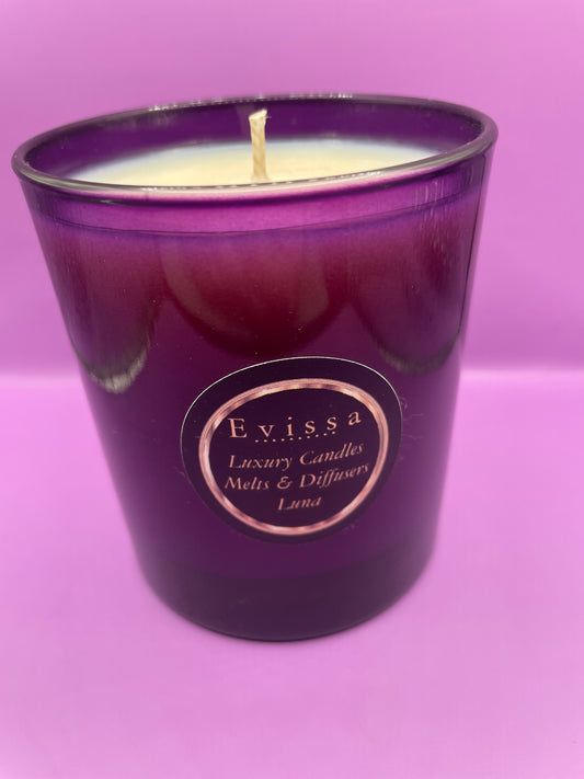 Purple 30cl Soy Wax Candle
