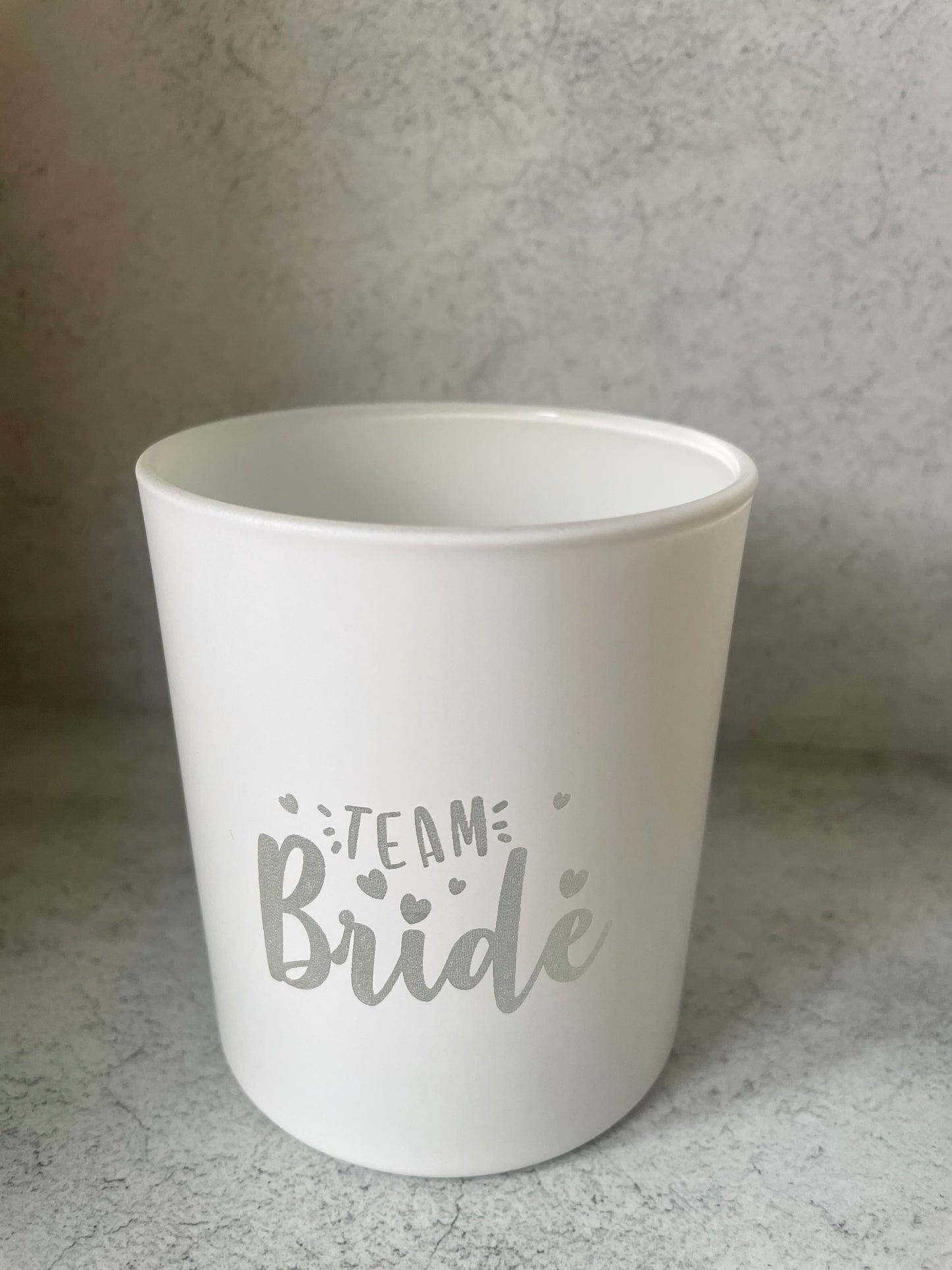 Team Bride soy candle