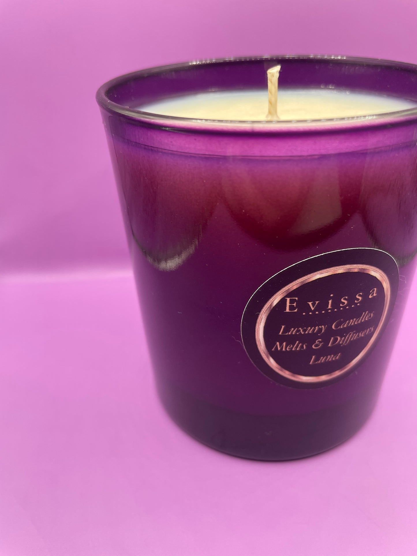 Purple 30cl Soy Wax Candle