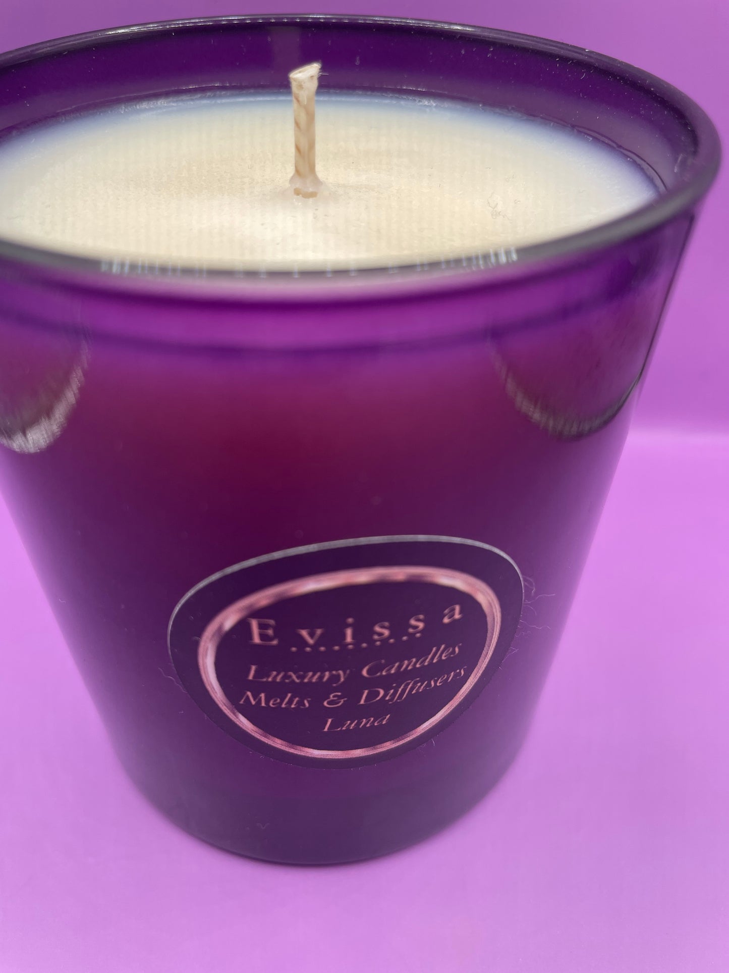 Purple 30cl Soy Wax Candle