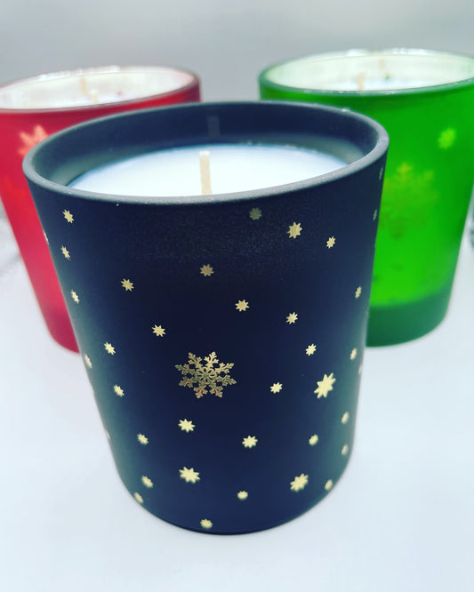 30cl Snowflake Scented Soy Wax Candle